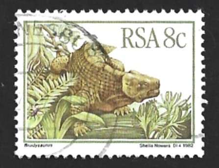 1982 SOUTH AFRICA DINOSAURS