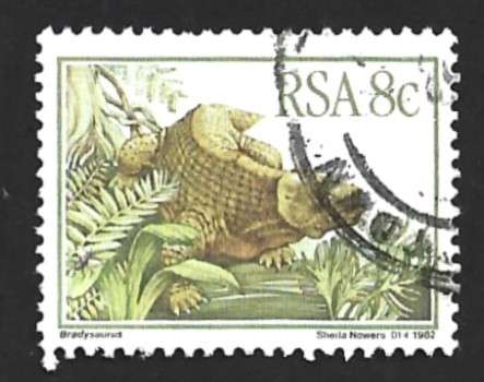 1982 SOUTH AFRICA DINOSAURS