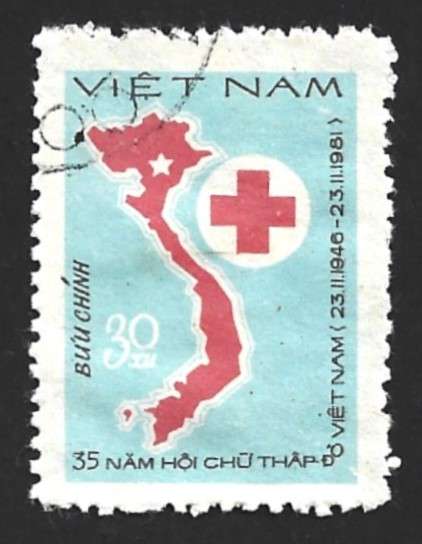 1982 VIETNAM RED CROSS