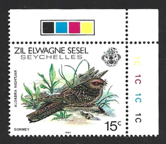 1983 SEYCHELLES BIRDS