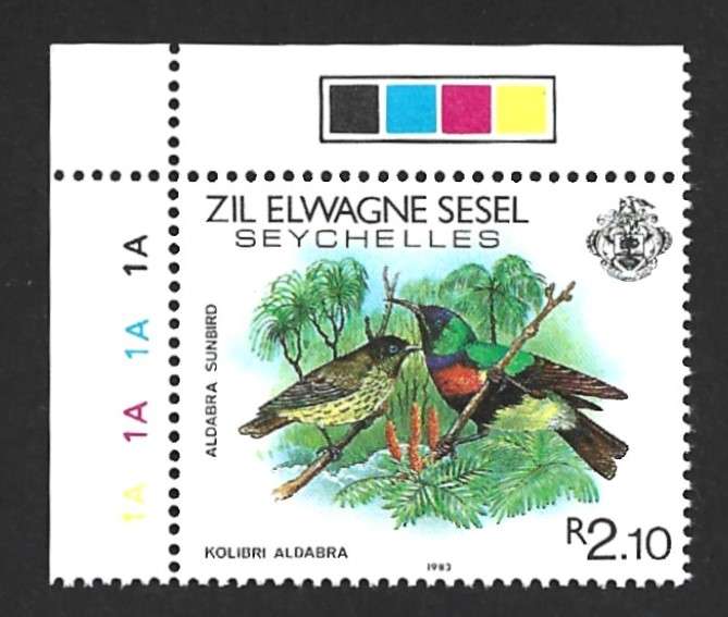 1983 SEYCHELLES BIRDS