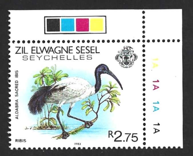 1983 SEYCHELLES BIRDS