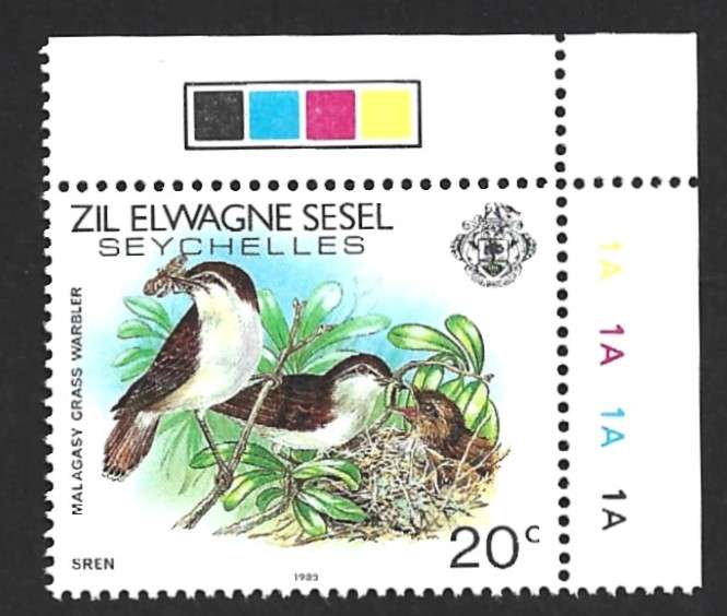 1983 SEYCHELLES BIRDS