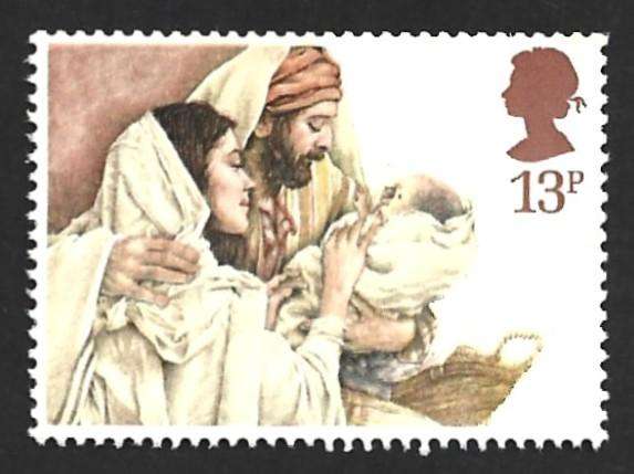 1984 GREAT BRITAIN CHRISTMAS STAMPS