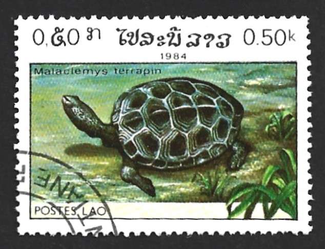 1984 LAOS REPTILES