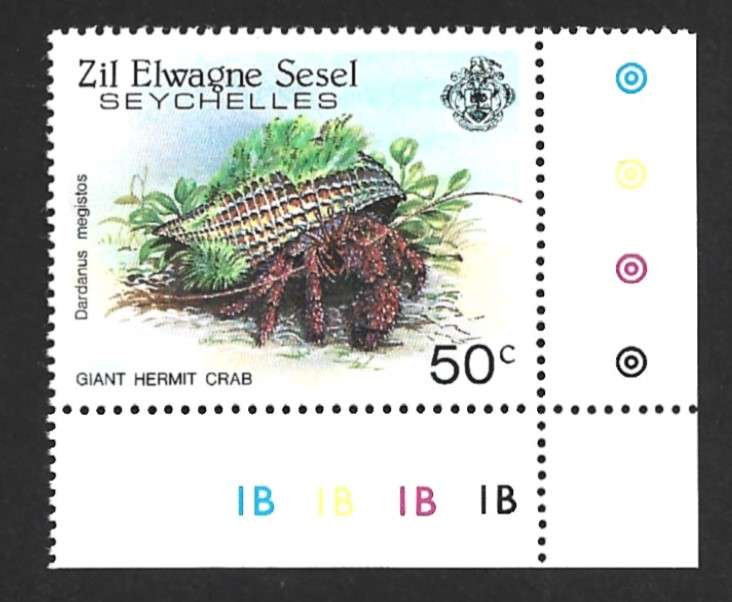 1984 SEYCHELLES CRABS