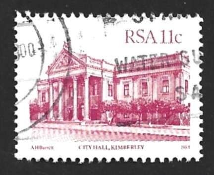 1984 SOUTH AFRICA BUILDINGS