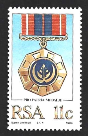 1984 SOUTH AFRICA MILITARY DECORATIONS