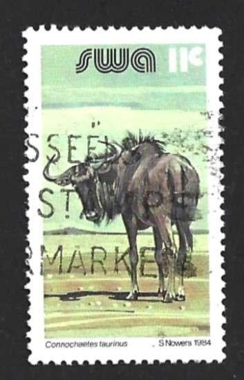 1984 SOUTH WEST AFRICA WILD MAMMALS