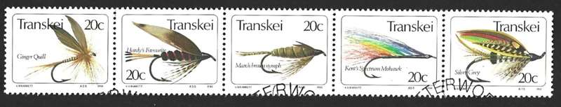 1984 TRANSKEI FISHING FLIES