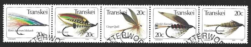 1984 TRANSKEI FISHING FLIES