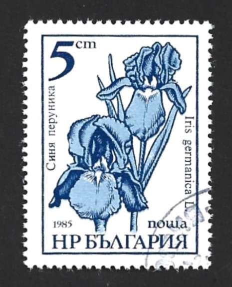 1985 BULGARIA FLOWERS