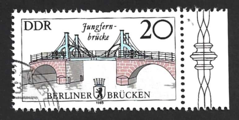 1985 GERMANY HISTORICAL BRIDGE