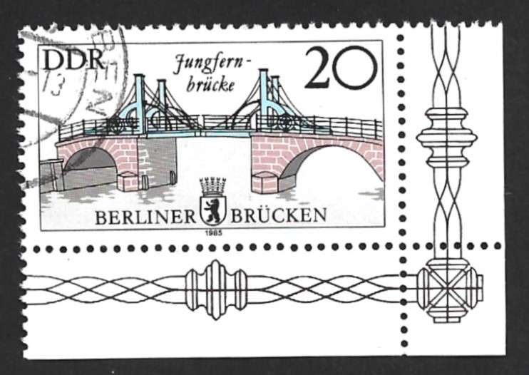 1985 GERMANY HISTORICAL BRIDGE