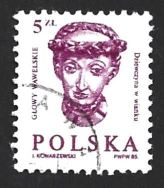 1985 POLAND WAWEL HEADS