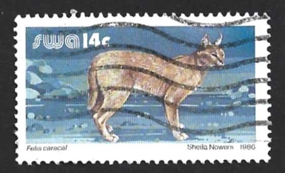 1986 SOUTH WEST AFRICA WILD MAMMALS