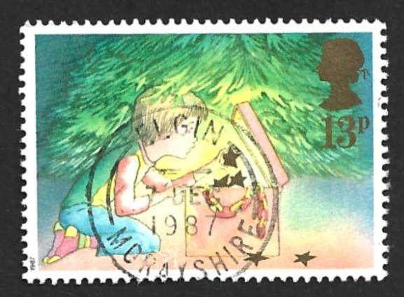 1987 GREAT BRITAIN CHRISTMAS STAMPS