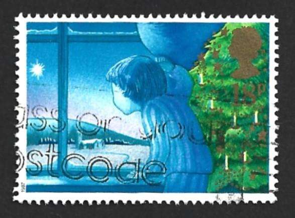 1987 GREAT BRITAIN CHRISTMAS STAMPS