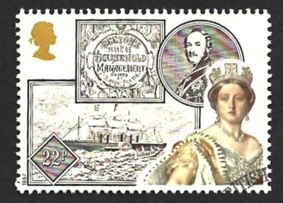1987 GREAT BRITAIN THE 150TH ANNIVERSARY OF THE ACCESSION OF QUEEN VICTORIA