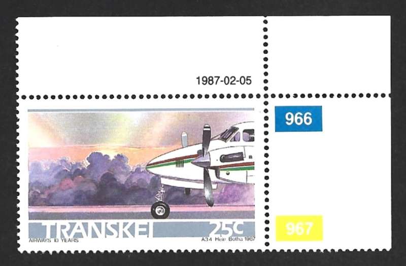 1987 TRANSKEI AIRCRAFT