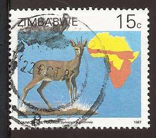1987 ZIMBABWE DUIKERS OF AFRICA SURVEY