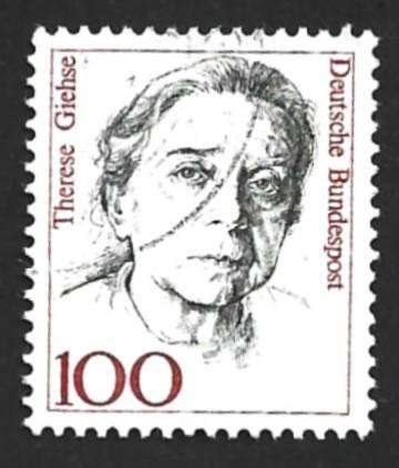 1988 GERMANY FAMOUS WOMAN
