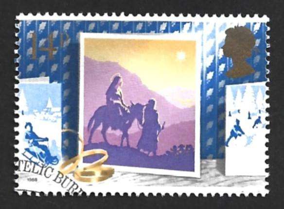 1988 GREAT BRITAIN CHRISTMAS STAMPS