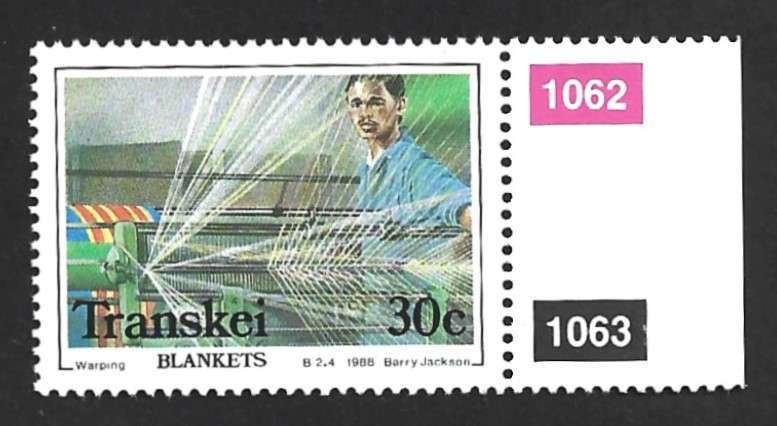 1988 TRANSKEI BLANKET FACTORY