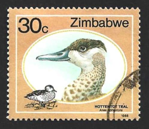 1988 ZIMBABWE WILD DUCKS AND GEESE