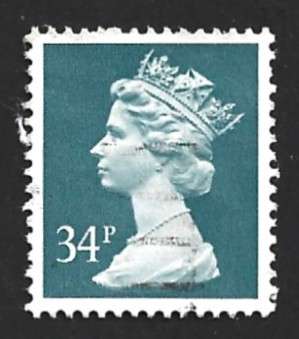 1989 GREAT BRITAIN QUEEN ELIZABETH II