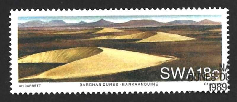 1989 SOUTH WEST AFRICA DESERT AND DUNES