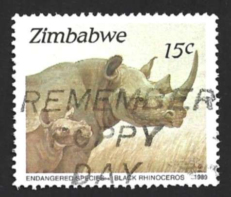 1989 ZIMBABWE ENDANGERED SPECIES