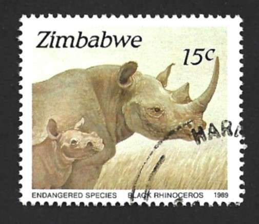 1989 ZIMBABWE ENDANGERED SPECIES