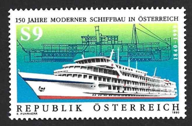 1990 AUSTRIA SHIPBUILDING