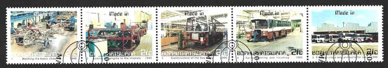 1990 BOPHUTHATSWANA BUS MANUFACTURING