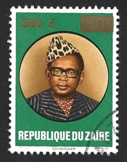 1990 ZAIRE PRES. JOSEPH MOBUTU