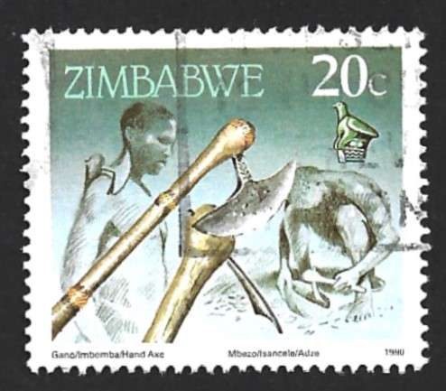 1990 ZIMBABWE CULTURAL ARTIFACTS