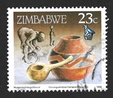1990 ZIMBABWE CULTURAL ARTIFACTS