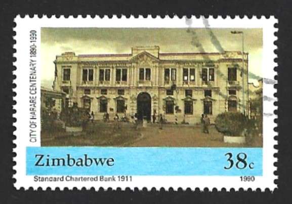 1990 ZIMBABWE THE 100TH ANNIVERSARY OF THE CITY OF HARARE