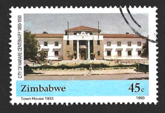 1990 ZIMBABWE THE 100TH ANNIVERSARY OF THE CITY OF HARARE