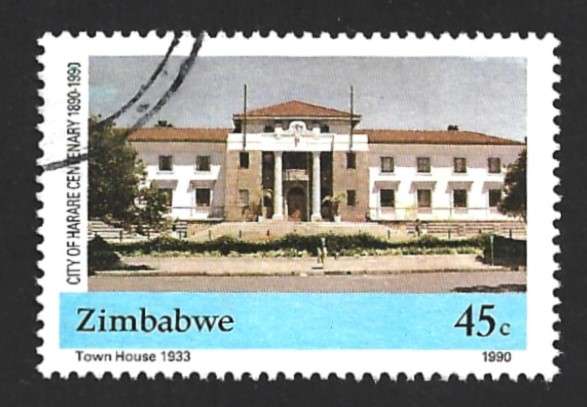 1990 ZIMBABWE THE 100TH ANNIVERSARY OF THE CITY OF HARARE