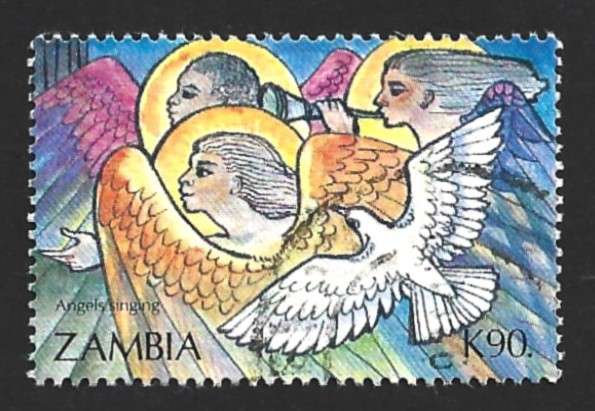 1992 ZAMBIA CHRISTMAS