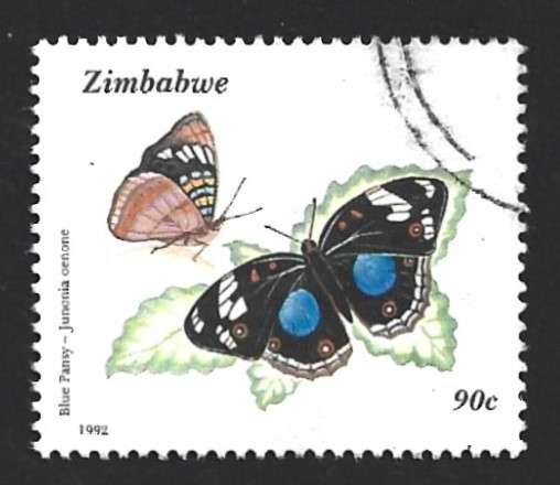 1992 ZIMBABWE BUTTERFLIES
