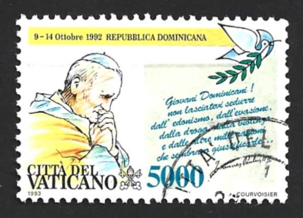 1993 VATICAN CITY POPE JOHN PAUL II