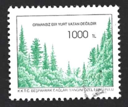 1995 CYPRUS AID FOR FOREST FIRE DAMAGE
