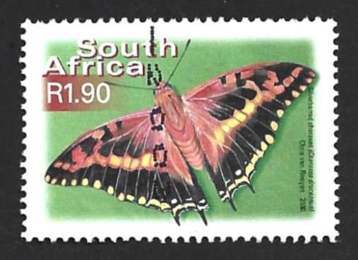 2000 SOUTH AFRICA BUTERFLIES