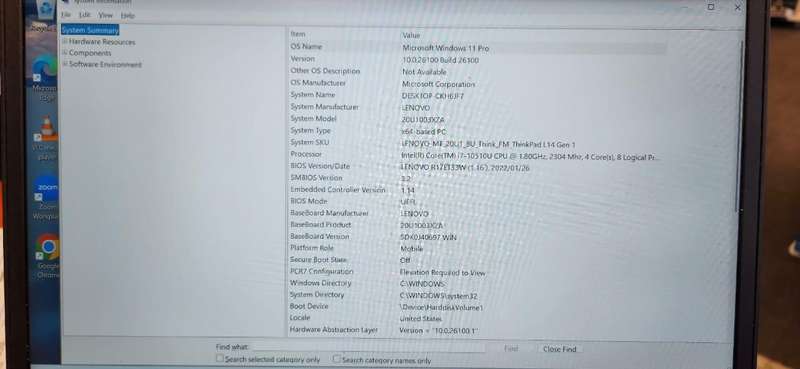 Lenovo L14 Gen 10  i7 16gb ram 500ssd