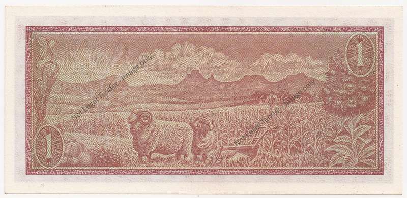 1973 R1 Note - TW de Jongh - Second Issue - UNC