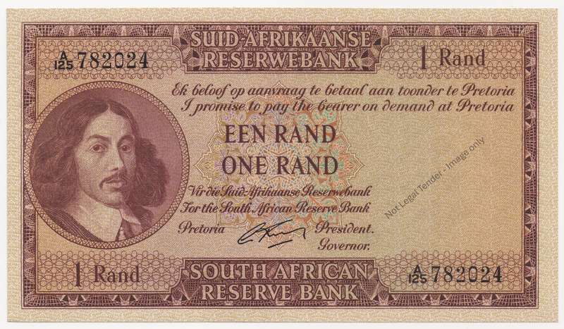 1962 R1 Note - G Rissik - First Issue