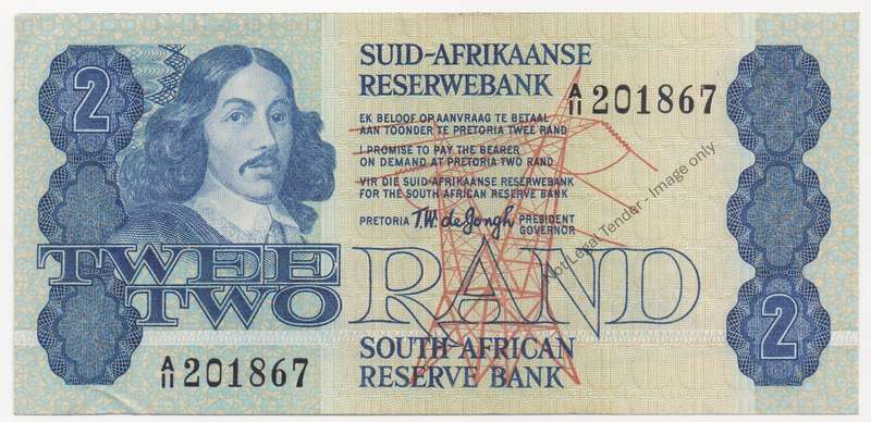1978 R2 Note - TW de Jongh - Fourth Issue - UNC